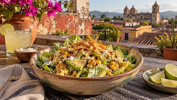 Elevate your meal with a zesty Mexican caesar salad recipe